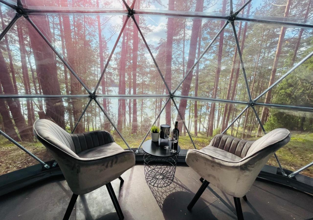 Vila Skywoods.Glamping Molėtai Exteriér fotografie