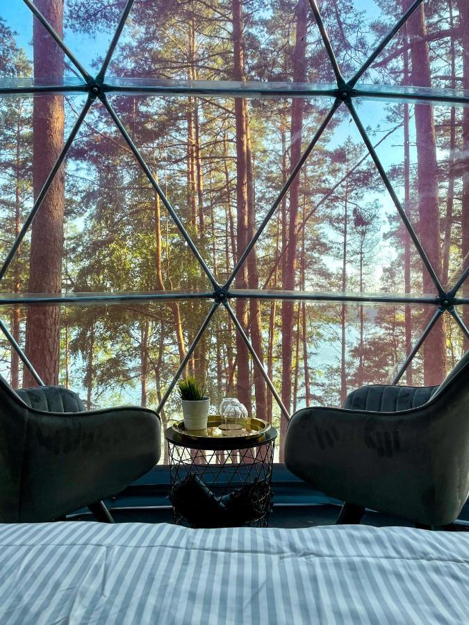 Vila Skywoods.Glamping Molėtai Exteriér fotografie