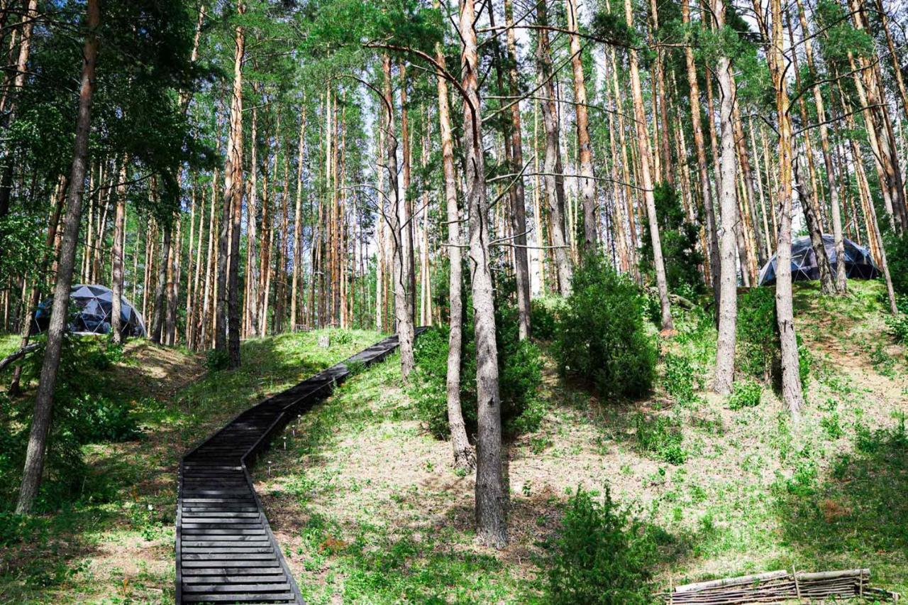 Vila Skywoods.Glamping Molėtai Exteriér fotografie